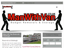 Tablet Screenshot of manwithvan.co.uk